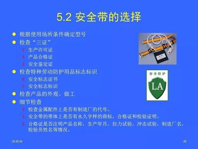 常用劳动防护用品介绍常用劳动防护用品介绍--安全帽 安全鞋 安全带的选择|PPT